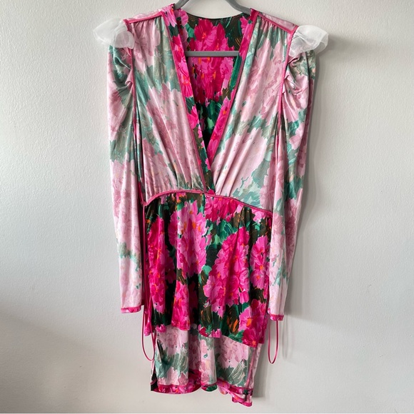 Ronny Kobo Talon Dress In Fuchsia - Picture 12 of 13